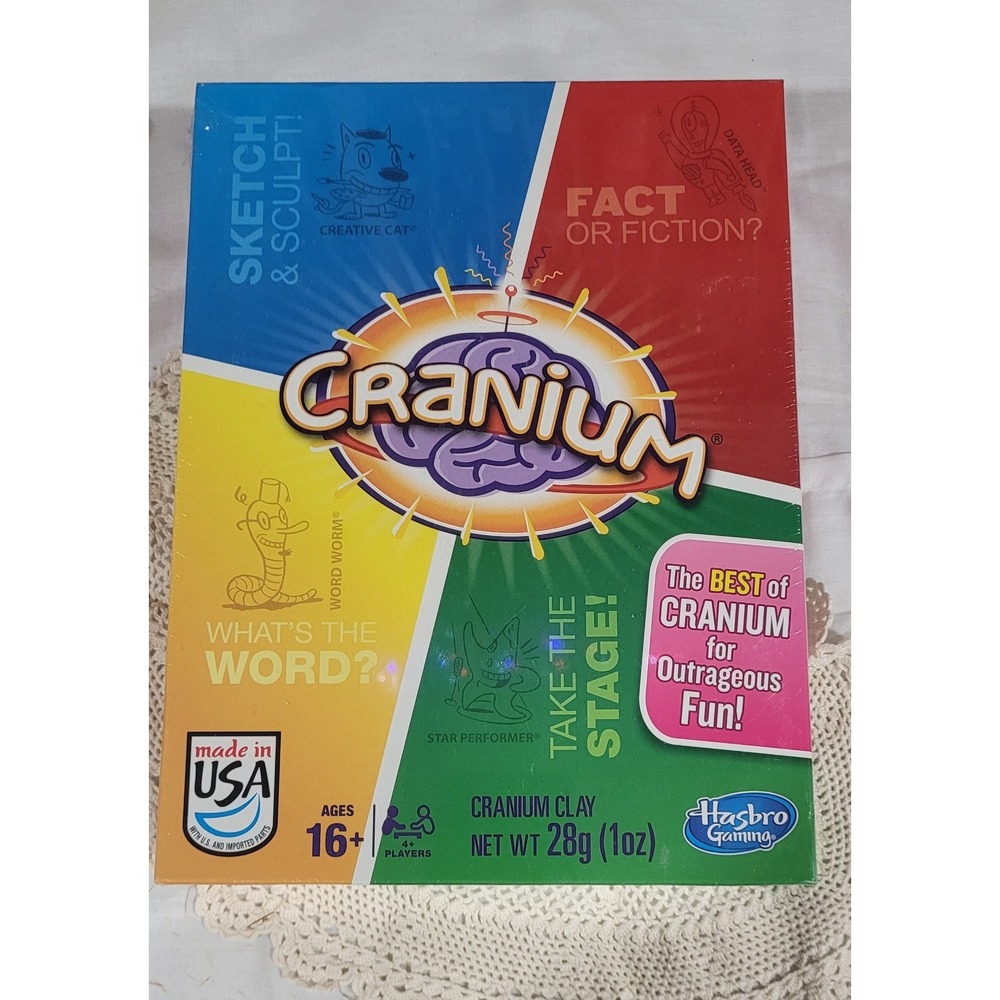 NEW SEALED Cranium Game A5225 The Best of Cranium for Outrageous Fun!